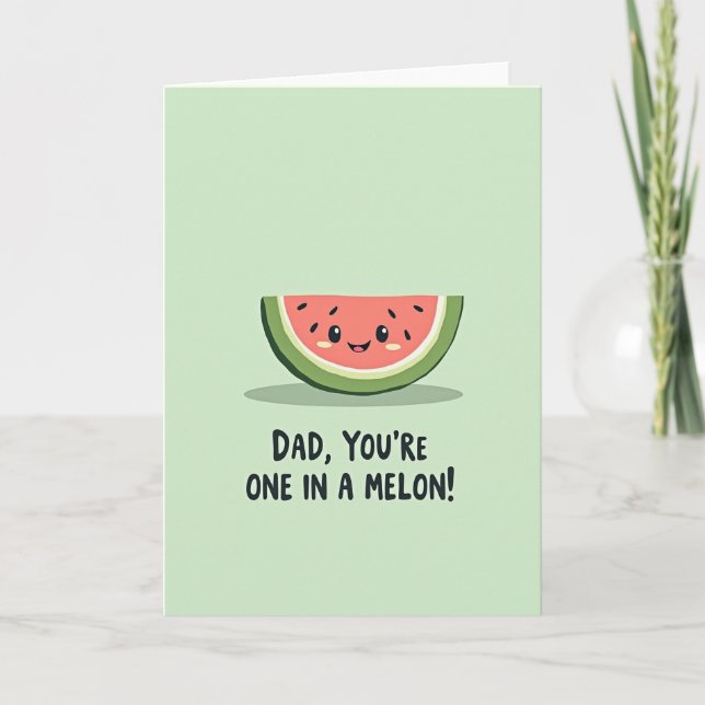 Vibrant Fruit Fathers Day Card (Front)