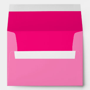 Vibrant Fuchsia Hot Pink Custom Friendly Decor Envelope