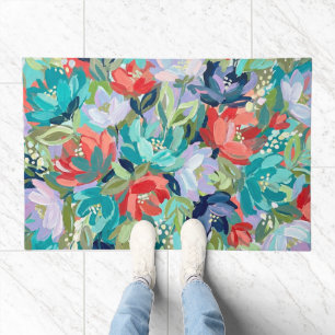 Vibrant Garden Symphony Doormat