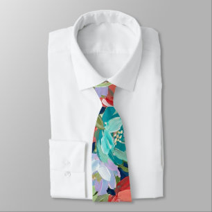 Vibrant Garden Symphony Neck Tie