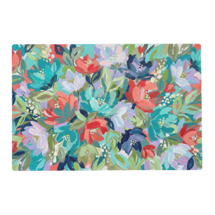 Vibrant Garden Symphony Placemat