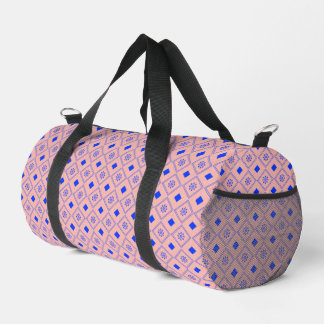 Vibrant Geometric Duffle Bag