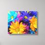 Vibrant Gerbera Daisy Bouquet Canvas Print