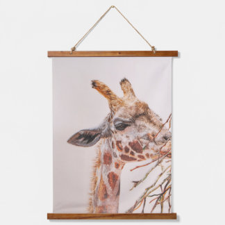 Vibrant Giraffe wall decor tapestries