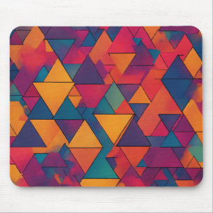 Vibrant Glide: Colorful Flat Mouse Pad" Pad