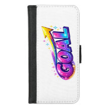 Vibrant GOAL Wallet – Bright Success & Growth