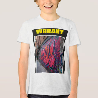 Vibrant Grafitti Design Tshirt