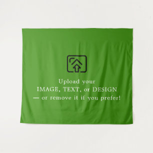 Vibrant Green Christmas Tapestry for Festive Walls