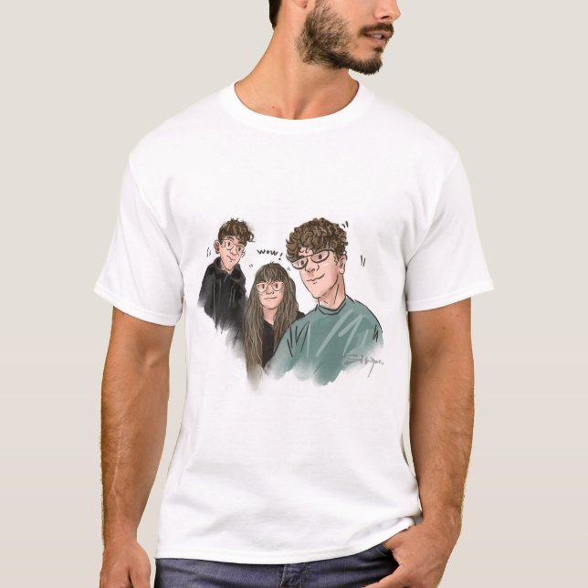 Vibrant Group Portrait Men's T - Shirt (Front)
