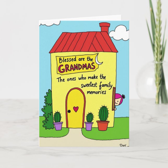 Vibrant Home Mothers Day Card (Front)