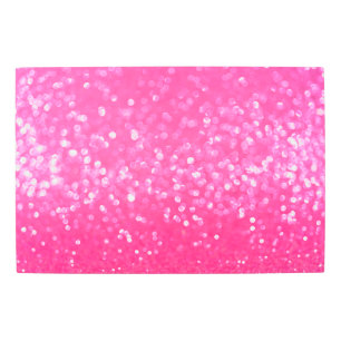 Vibrant Hot Pink Glitter Sparkle Texture Photo  Metal Print
