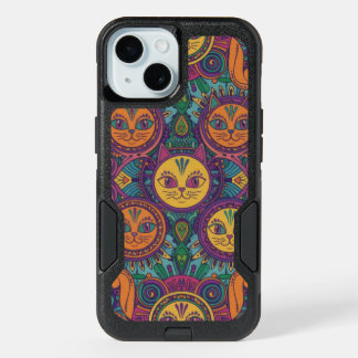Vibrant Huichol Animal Spirit Phone Case