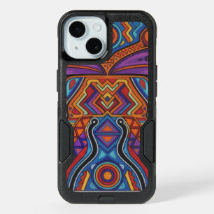 Vibrant Huichol Animal Spirit Phone Case