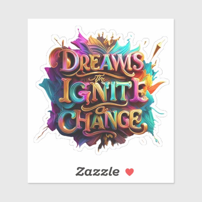 "Vibrant Imagination" Sticker (Sheet)