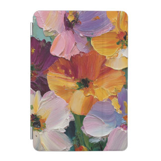 Vibrant Impasto Floral Painting iPad Smart Cover