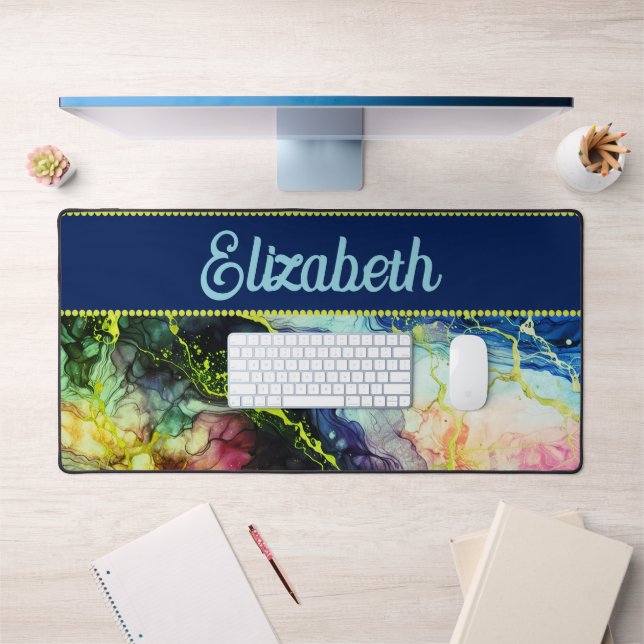 Vibrant Ink Fusion Desk Mat (Office 1)