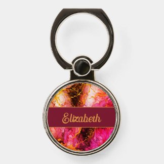 Vibrant Ink Fusion Phone Ring Stand