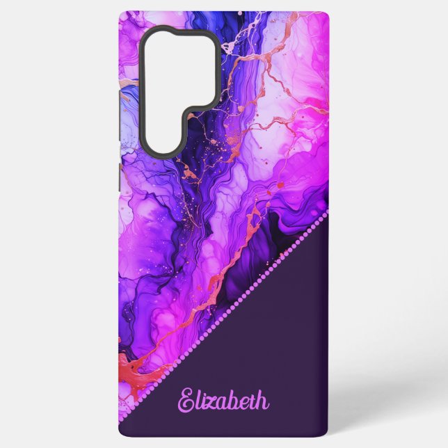 Vibrant Ink Fusion Samsung Galaxy Case (Back)