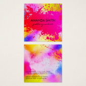 Vibrant Ink Splatter (Front & Back)
