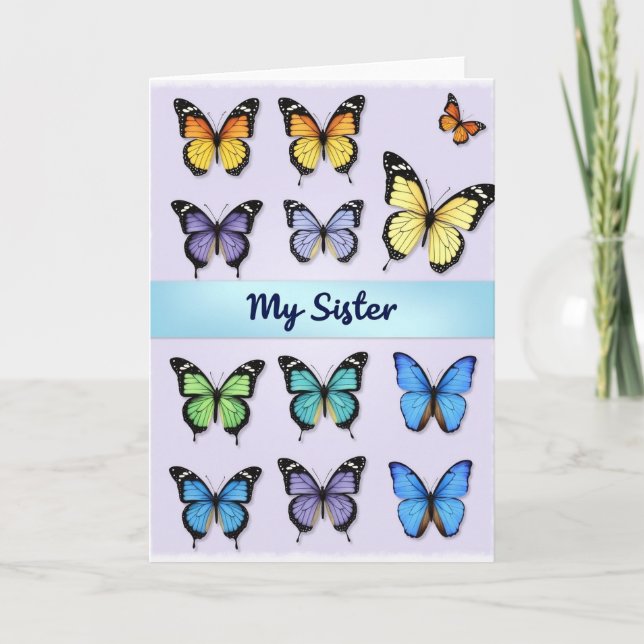 Vibrant Insect Mothers Day Card (Front)