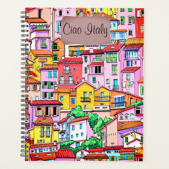 Vibrant Italian Facade Planner (Front)