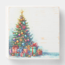 Vibrant Joy under the Christmas Tree