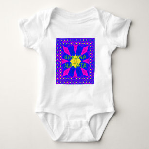Vibrant Kaleidoscope: Hakuna Matata Beautiful Amaz Baby Bodysuit