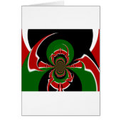 Vibrant Kenyan Flag Pattern: A Powerful Art (Front)
