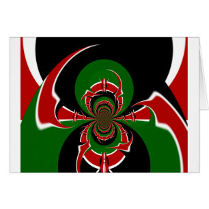 Vibrant Kenyan Flag Pattern: A Powerful Art