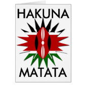 Vibrant Kenyan Flag Pattern: An 18-Star Art (Front)