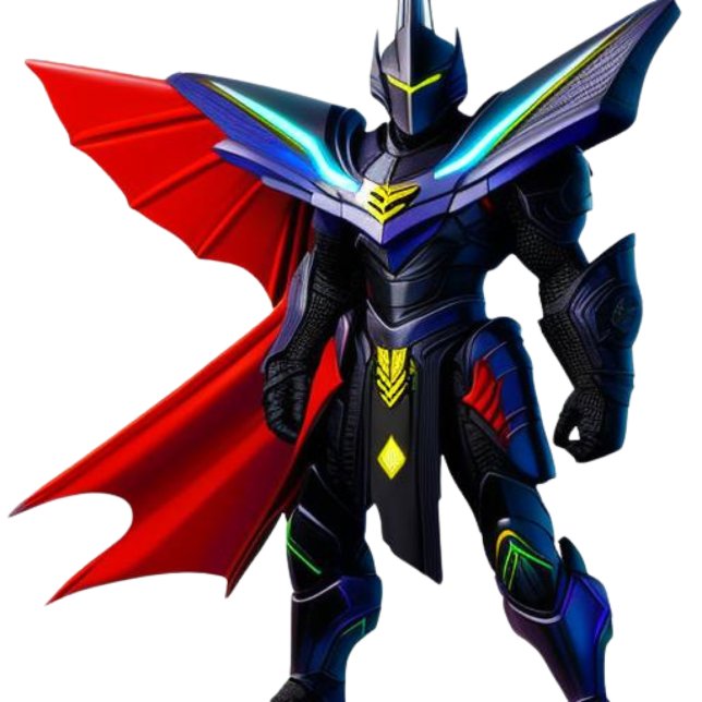 Vibrant Knight Throw Pillow (Creator Uploaded)