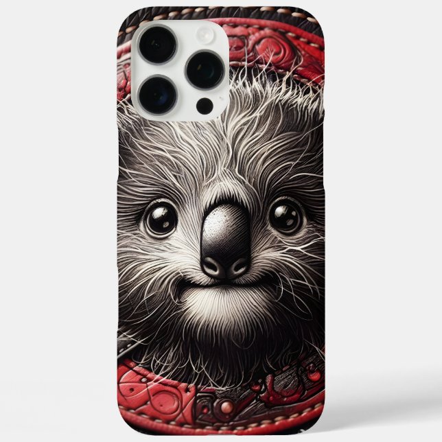 Vibrant Koala Bear Illustration Case-Mate iPhone Case (Back)