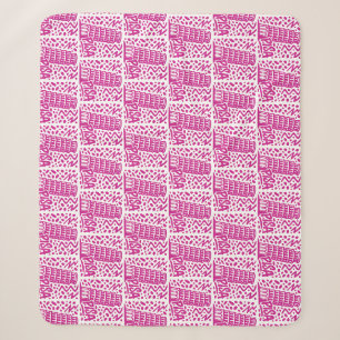 Vibrant Leaning Tower Pisa Graphic Sherpa Blanket