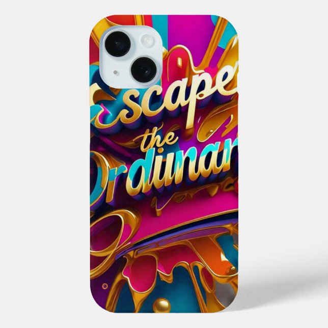 "Vibrant Life Escapes" Case-Mate iPhone Case (Back)