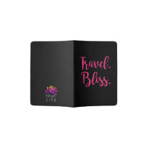Vibrant Life Travel Bliss Passport Holder Pink