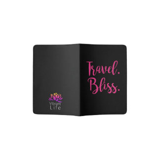 Vibrant Life Travel Bliss Passport Holder Pink