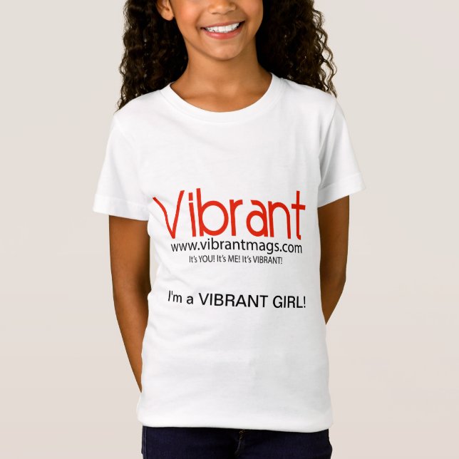 Vibrant Little Girl Shirts (Front)