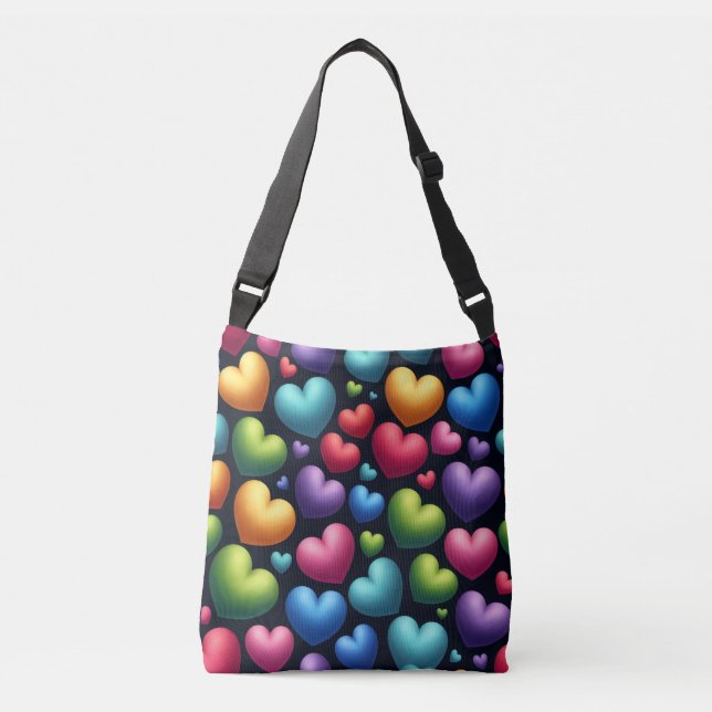 Vibrant Love Crossbody Bag (Front)