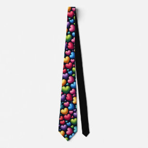Vibrant Love Neck Tie