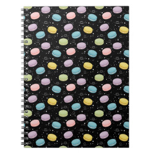 Vibrant Macarons Delight Notebook