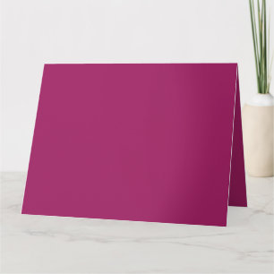 Vibrant Magenta Elegance   Premium Folded Cards