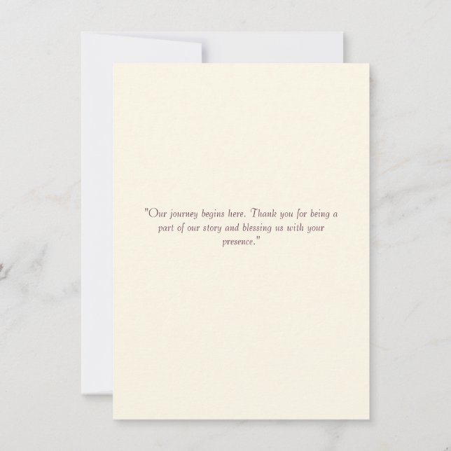 Vibrant Mandala & Gold Foil Desi Wedding Card (Back)