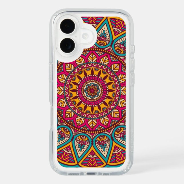 vibrant mandala phone case:art meets protection speck iPhone case (Front)