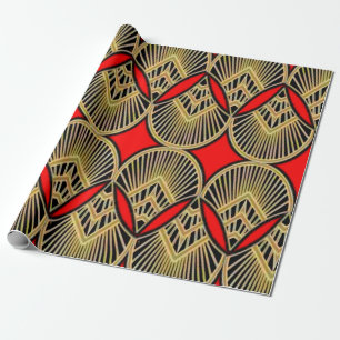 Vibrant Matte Wrapping Paper – Colorful Digital De