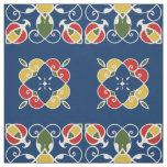 Vibrant Mediterranean Spanish Californian Style  Fabric