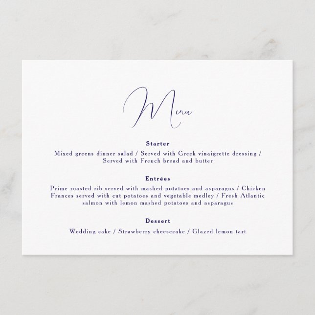 Vibrant Mexican Fiesta Style Rainbow Wedding Menu (Front)