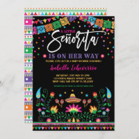 Vibrant Mexican Senorita Fiesta Baby Shower