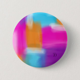 Vibrant Minimal Abstract Artwork Button