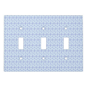 Vibrant Modern Pattern with Bold Color Shapes Light Switch Cover