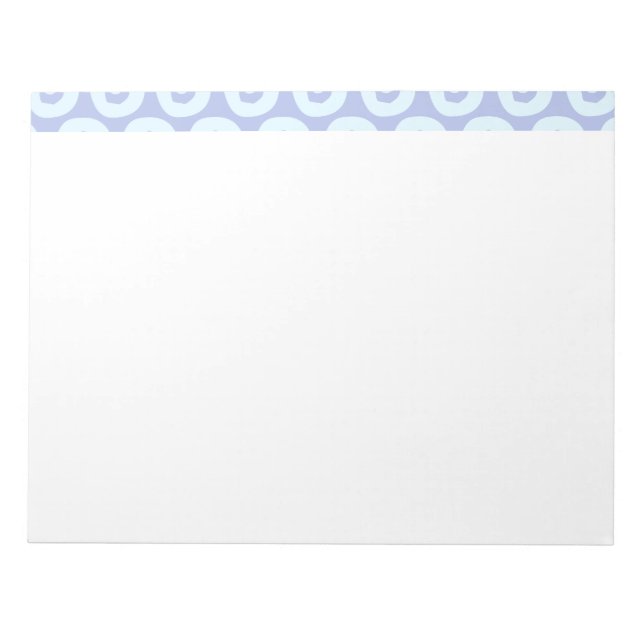 Vibrant Modern Pattern with Bold Color Shapes Notepad (Front)